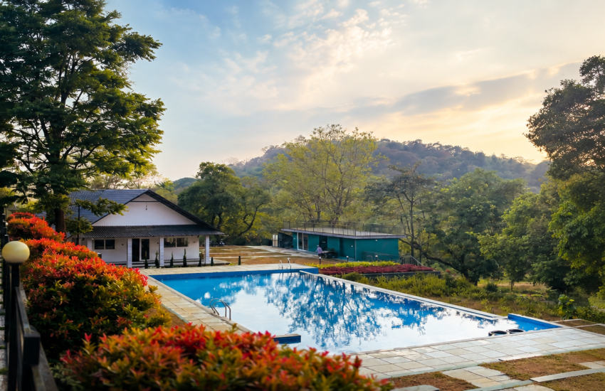 Wayanad resort with pool