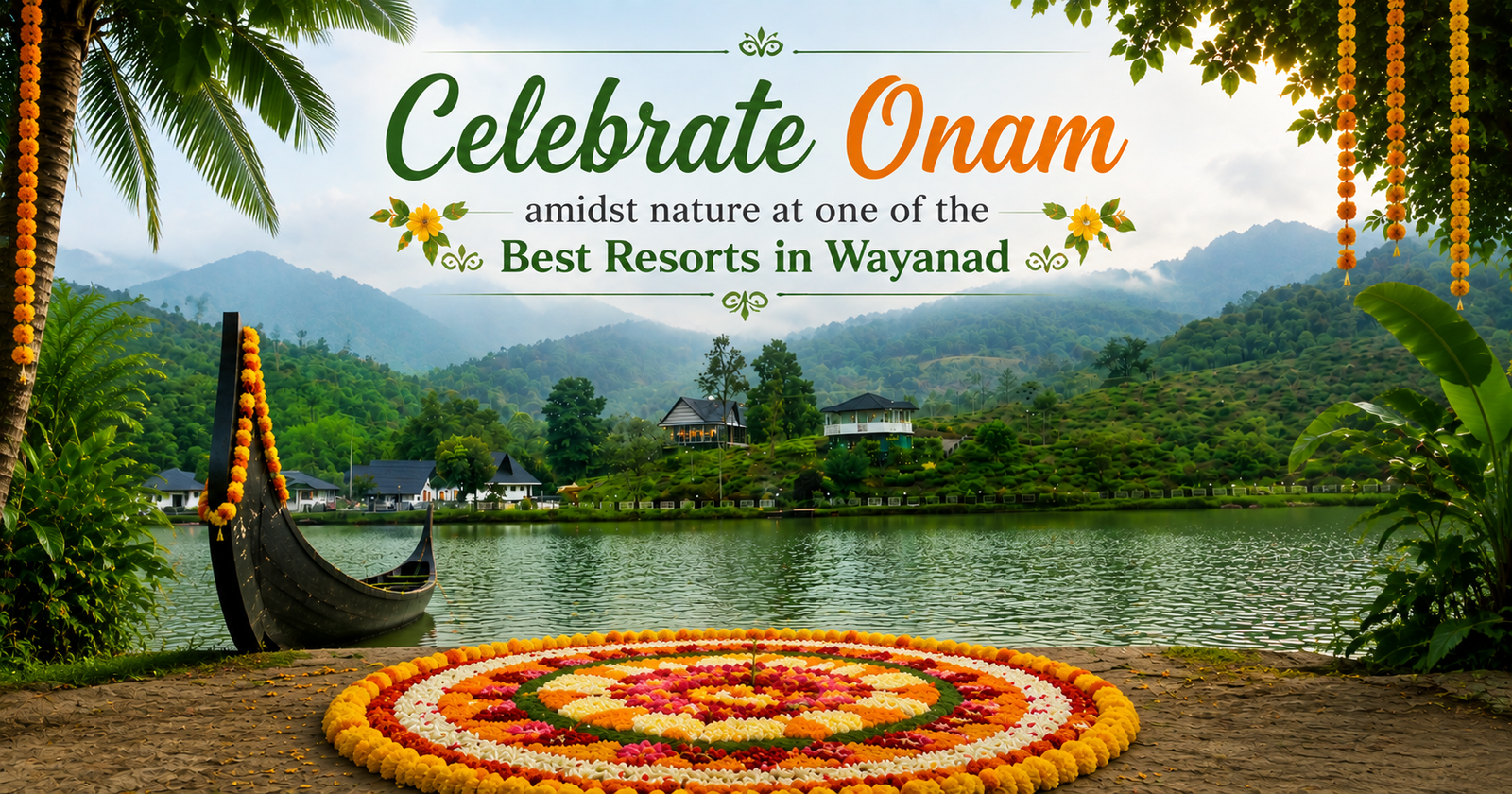 Celebrate Onam Amidst Nature: A Festive Escape to One of the Best Resorts in Wayanad